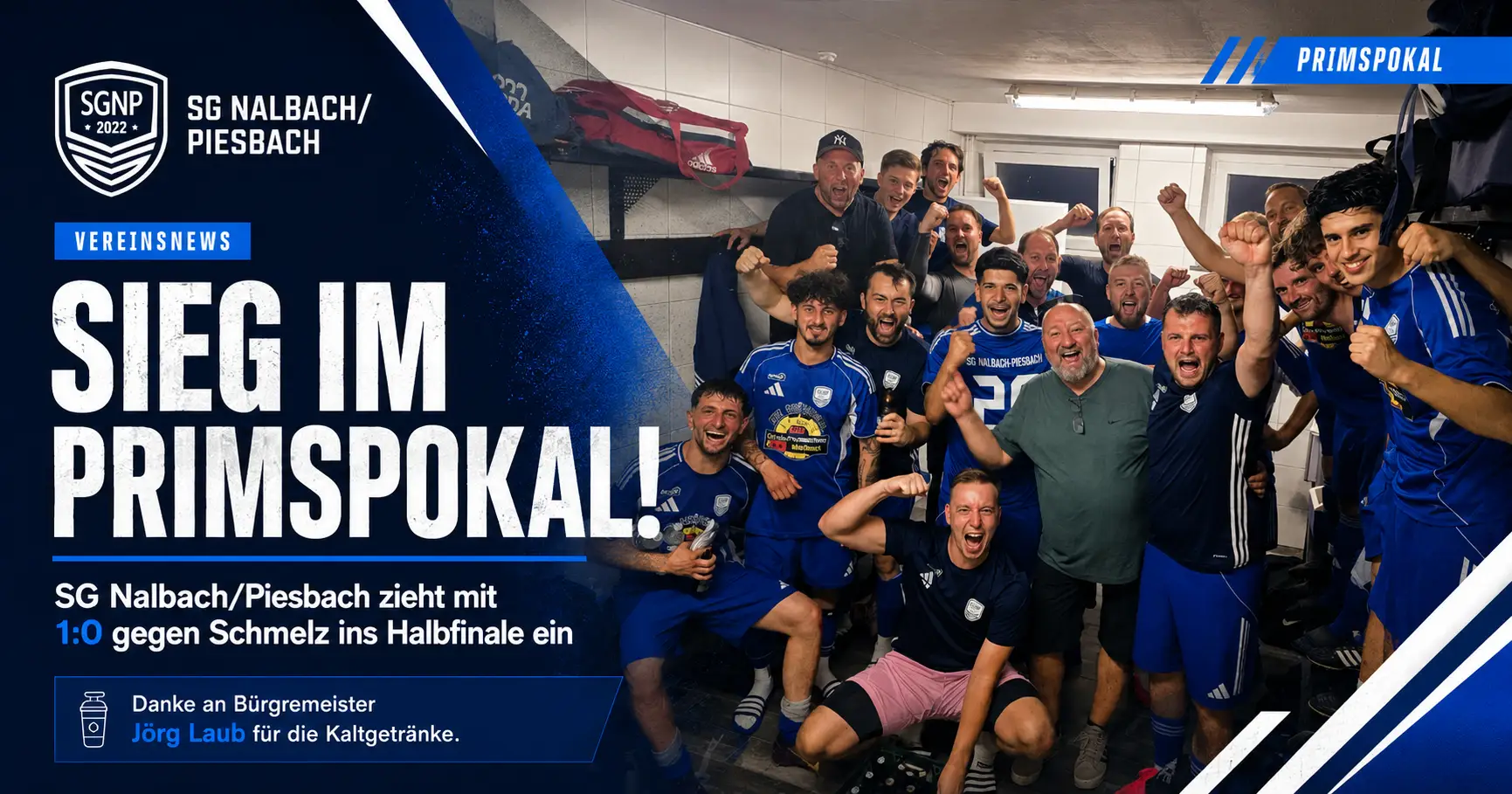 SG Nalbach/Piesbach zieht mit 1:0 gegen Schmelz ins Halbfinale ein